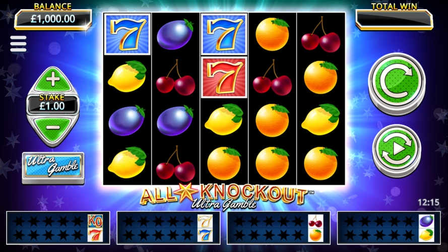 Слот-автомат «All Star Knockout Ultra Gamble» на официальном сайте Вулкан Платинум